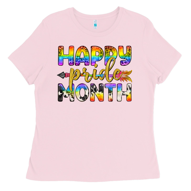 Western Happy Pride Month Lgbtq+ Ladies Tee by BundleAndBundleShop | Teevron