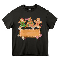 Asphalt costom name christmas cookie Heavy Core Tee - MaliasSmallBusiness