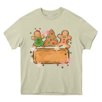 Mossy costom name christmas cookie Heavy Core Tee - MaliasSmallBusiness