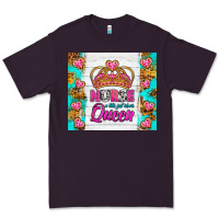 Plum Nurse A Title Just Above Queen Tumbler Premium Tee - BundleAndBundleShop