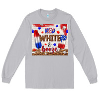 Moon Dust red white and booze Long Sleeve Tee - TumblerDesignByShophia