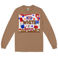 Toasted Coconut red white and booze Long Sleeve Tee - TumblerDesignByShophia