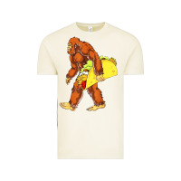 Vintage Arctic bigfoot carrying taco Vintage Tee - DesigneFamous