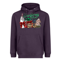 Plum christmas vibes Heavyweight Hoodie - SublimationCraftShop