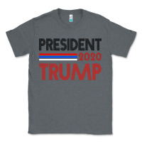 Charcoal Heather President 2020 Trump Classic Tee - Bettercallsaul