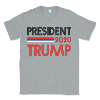 Heather Grey President 2020 Trump Classic Tee - Bettercallsaul