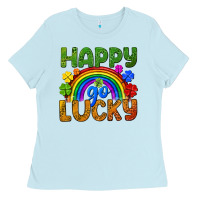 Western Happy Go Lucky Lgbtq+ Ladies Tee | Teevron