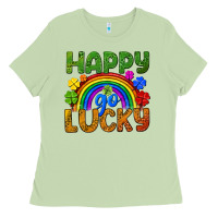 Matcha Western Happy Go Lucky LGBTQ+ Ladies Tee - BundleAndBundleShop