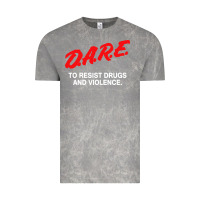 Cloud Rock d a r e anti drugs Vintage Tee - DesigneFamous