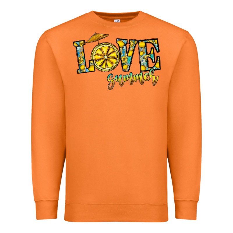 Love Summer Premium Sweatshirt by CowhideDigitalArt | Teevron