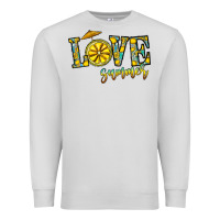 Dove Grey love summer Premium Sweatshirt - CowhideDigitalArt