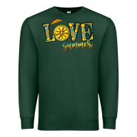 Sports Green love summer Premium Sweatshirt - CowhideDigitalArt