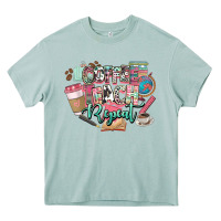 Arona coffee teach repeat teacher Heavy Core Tee - NancyCooperArtShop