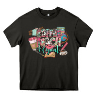 Asphalt coffee teach repeat teacher Heavy Core Tee - NancyCooperArtShop