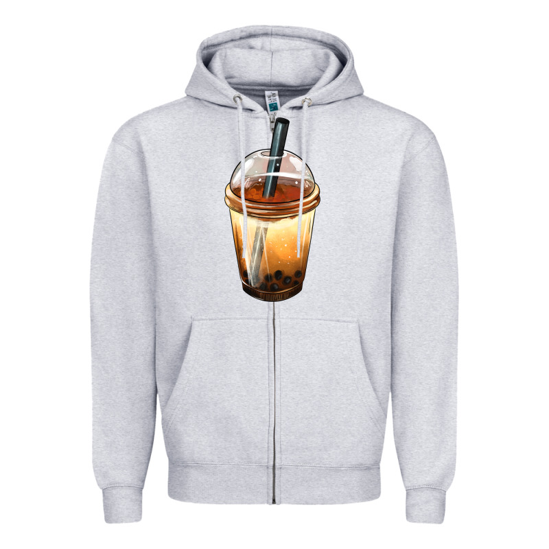 Bobba Cup Zipper Hoodie by FaDigitalArtStudio | Teevron