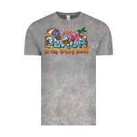 The Beach Is My Happy Place Vintage Tee | Teevron