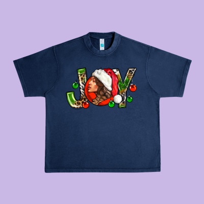 Joy With Woman Urban Heavy Tee Designed By Nancycooperartshop