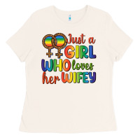 Bone Just A Girl Who Loves Her Wifey Ladies Tee - BundleAndBundleShop
