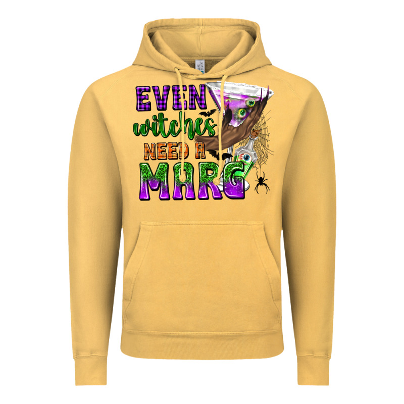 Even Witches Need A Marg Vintage Hoodie by texasbilliewilder | Teevron