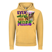 Vintage Mustard Even Witches Need a Marg Vintage Hoodie - texasbilliewilder