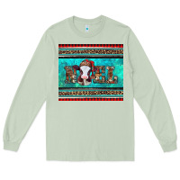 Matcha western christmas baby cow noel tumbler Long Sleeve Tee - Jasminsmagicworld