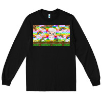 Black cute sheep Long Sleeve Tee - TumblerDesignByShophia
