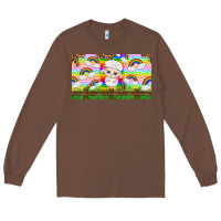 Chestnut cute sheep Long Sleeve Tee - TumblerDesignByShophia