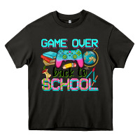 Asphalt game over back to school Heavy Core Tee - NancyCooperArtShop