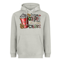 Moon Dust I Run On Coffee And Christmas Cheers Heavyweight Hoodie - CowhideDigitalArt