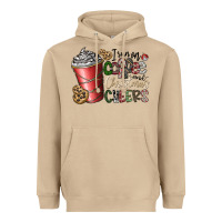 I Run On Coffee And Christmas Cheers Heavyweight Hoodie | Teevron