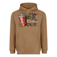 Toasted Coconut I Run On Coffee And Christmas Cheers Heavyweight Hoodie - CowhideDigitalArt