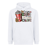 White I Run On Coffee And Christmas Cheers Heavyweight Hoodie - CowhideDigitalArt