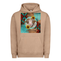 Pigment Burro western merino Urban Hoodie - BarkalooDesign