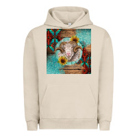 Pigment French Oak western merino Urban Hoodie - BarkalooDesign