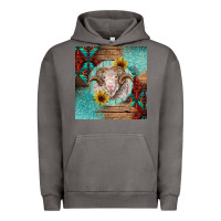 Pigment Tornado western merino Urban Hoodie - BarkalooDesign