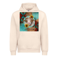 Sandshell western merino Urban Hoodie - BarkalooDesign