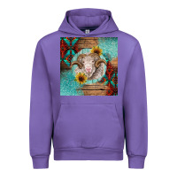 Tulip western merino Urban Hoodie - BarkalooDesign