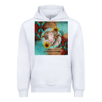 White western merino Urban Hoodie - BarkalooDesign