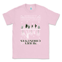 Bubblegum Pink Merry Christmas Classic Tee - Bettercallsaul