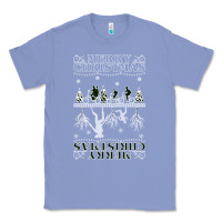 Colony Blue Merry Christmas Classic Tee - Bettercallsaul