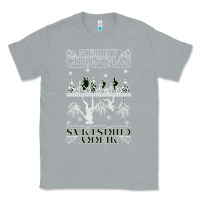 Heather Grey Merry Christmas Classic Tee - Bettercallsaul
