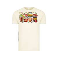 Vintage Arctic school bus coffee cups Vintage Tee - NancyCooperArtShop