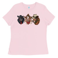 Bubblegum Pink Hangin With My Heifers Ladies Tee - RanaPortraitStore