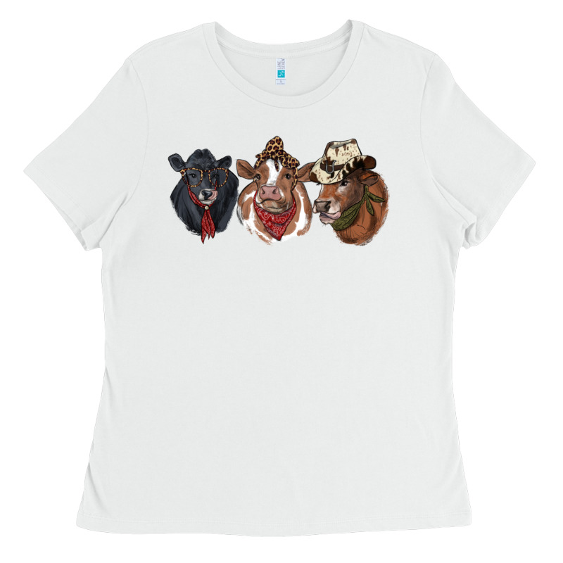 Hangin With My Heifers Ladies Tee by RanaPortraitStore | Teevron