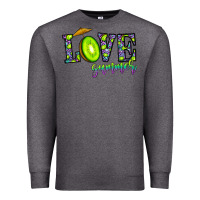 Charcoal Heather love summer Premium Sweatshirt - CowhideDigitalArt