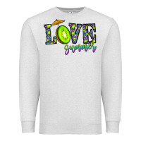 Oatmeal Heather love summer Premium Sweatshirt - CowhideDigitalArt