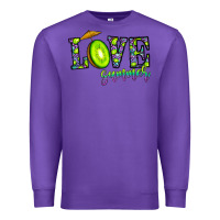 Purple love summer Premium Sweatshirt - CowhideDigitalArt