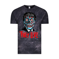 Cloud Black they live Vintage Tee - DesigneFamous