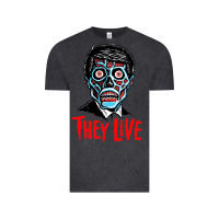 Vintage Black they live Vintage Tee - DesigneFamous