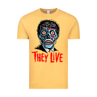 Vintage Mustard they live Vintage Tee - DesigneFamous